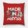 Made In Abyss Team V2 Throw Pillow Official Made In Abyss Merch