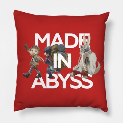 Made In Abyss Team V2 Throw Pillow Official Made In Abyss Merch