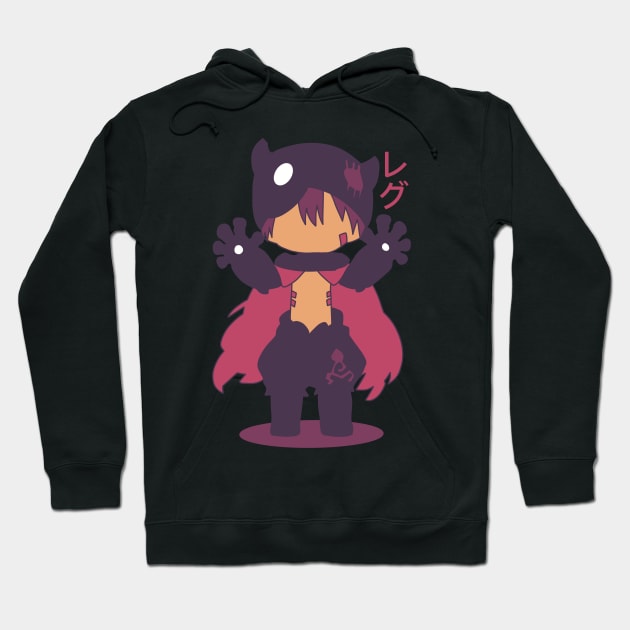 Made In Abyss Reg With Japanese Characters Hoodie | Made In Abyss Store