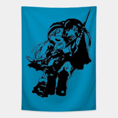 Made In Abyss Reg And Riko Delving Tapestry Official Made In Abyss Merch