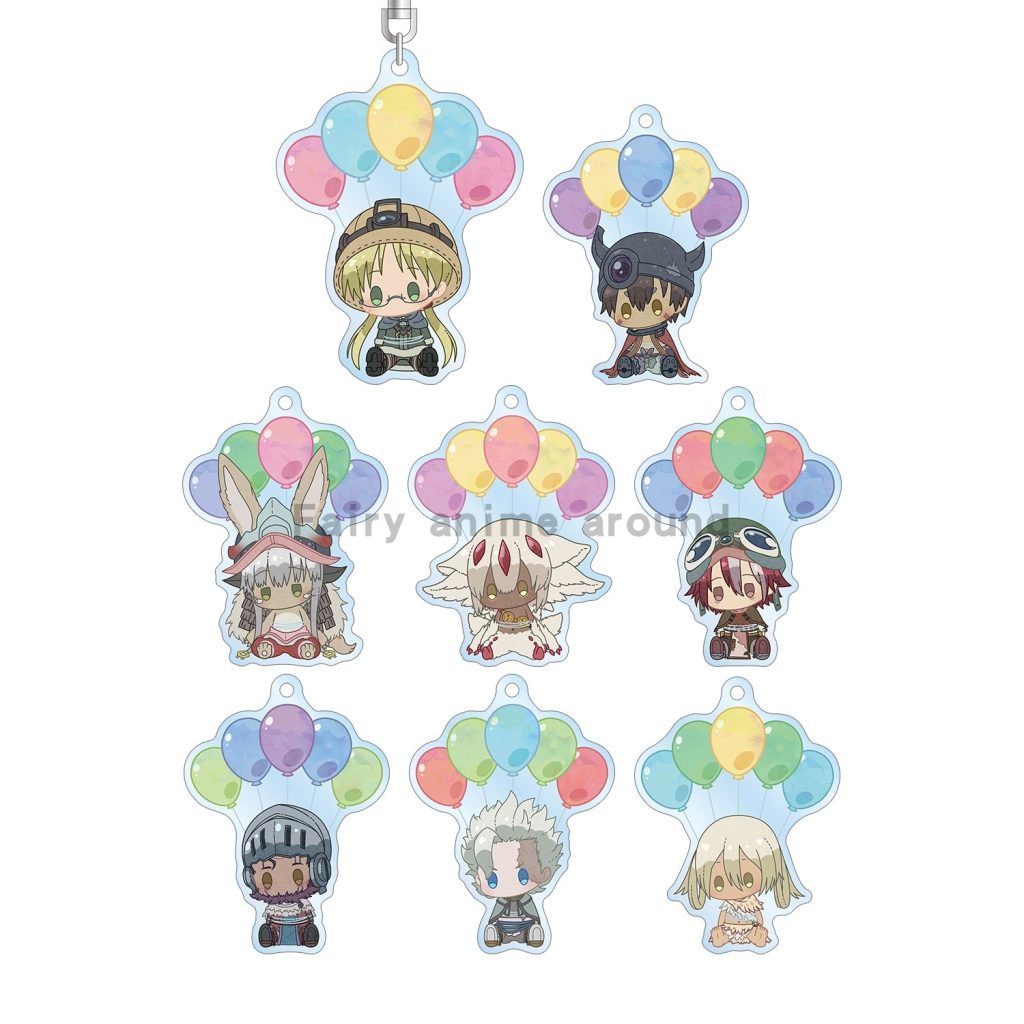 Anime Made In Abyss Keychain Doll Riko Nanachi Faputa Acrylic Keyring Pendant for Gift - Made In Abyss Store