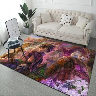 Anime Made In Abyss Long Rugs Retro Multiple Choice Living Room Kitchen Rug Non Slip Hotel 5 - Made In Abyss Store