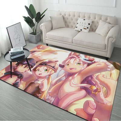 Anime Made In Abyss Long Rugs Retro Multiple Choice Living Room Kitchen Rug Non Slip Hotel 7 - Made In Abyss Store