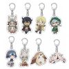 Cute Anime Made In Abyss Keychain Nanachi Riko Reg Figures Cartoon Print Double Sided Acrylic Key - Made In Abyss Store