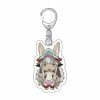 Cute Anime Made In Abyss Keychain Nanachi Riko Reg Figures Cartoon Print Double Sided Acrylic Key 5 - Made In Abyss Store