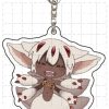 Game Made In Abyss Keychain Doll Anime Nanachi Faputa Riko Acrylic Keyring Pendant for Gift 2 - Made In Abyss Store