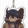 Game Made In Abyss Keychain Doll Anime Nanachi Faputa Riko Acrylic Keyring Pendant for Gift 4 - Made In Abyss Store