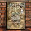 Made In Abyss Map Anime Movie Poster Wall Art Picture Posters and Prints Canvas Painting for - Made In Abyss Store