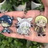 Made In Abyss Riko Nanachi Keychain Cartoon Anime Cosplay Halloween Accessories Badge Christmas Gifts - Made In Abyss Store