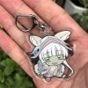 Made In Abyss Riko Nanachi Keychain Cartoon Anime Cosplay Halloween Accessories Badge Christmas Gifts 2 - Made In Abyss Store