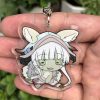 Made In Abyss Riko Nanachi Keychain Cartoon Anime Cosplay Halloween Accessories Badge Christmas Gifts 3 - Made In Abyss Store