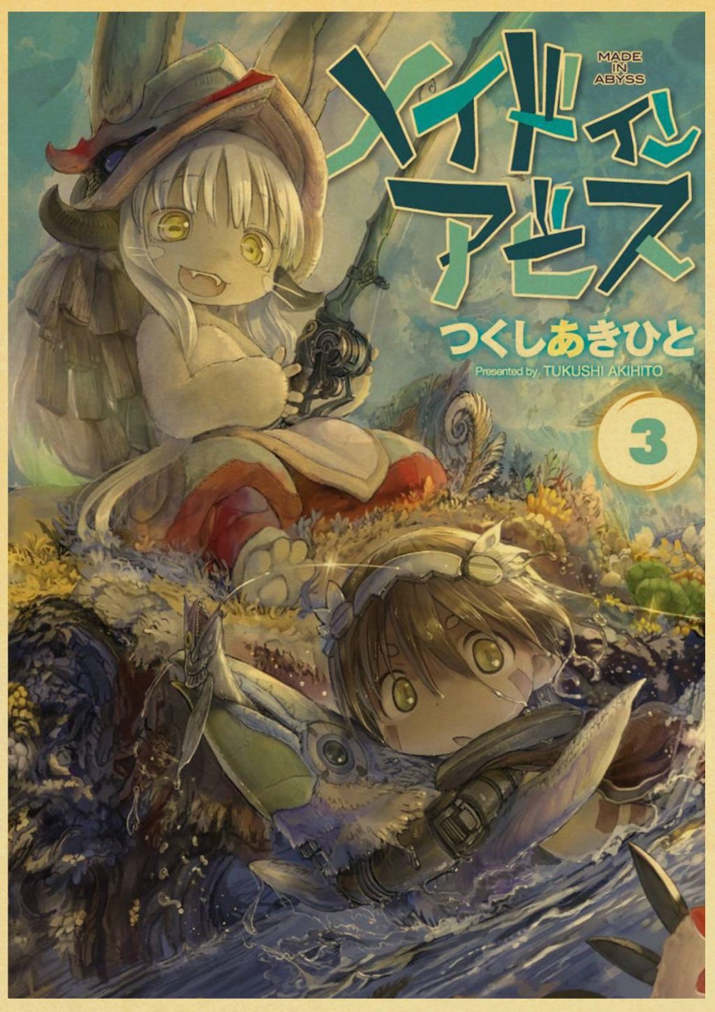 Made In Abyss anime retro poster sticker bar wall stickers decorative mural wall decoration home 1 - Made In Abyss Store