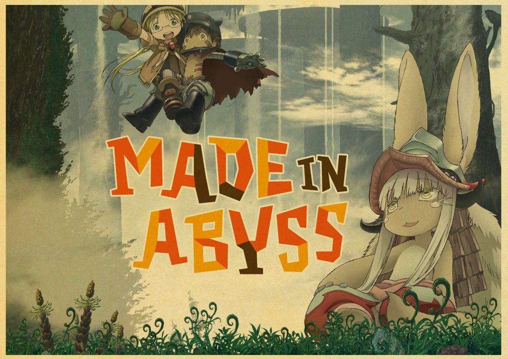 Made In Abyss anime retro poster sticker bar wall stickers decorative mural wall decoration home 6 - Made In Abyss Store