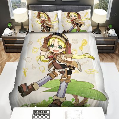 made in abyss riko portrait artwork bed sheets spread duvet cover bedding sets - Made In Abyss Store