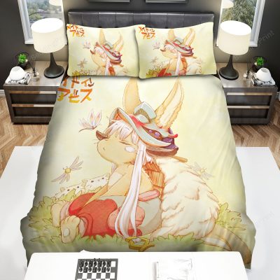 made in abyss sleepy nanachi artwork bed sheets spread duvet cover bedding sets - Made In Abyss Store