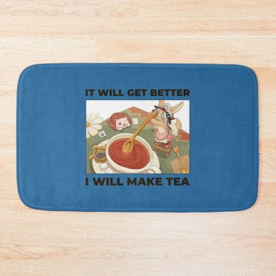 It Will Get Better - I Will Make Tea - Made In Abyss - Nanachi _Amp_ Mitty Bath Mat Official Made In Abyss Merch