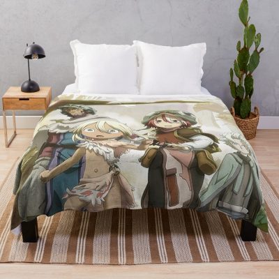 Abyss Anime Throw Blanket Official Made In Abyss Merch