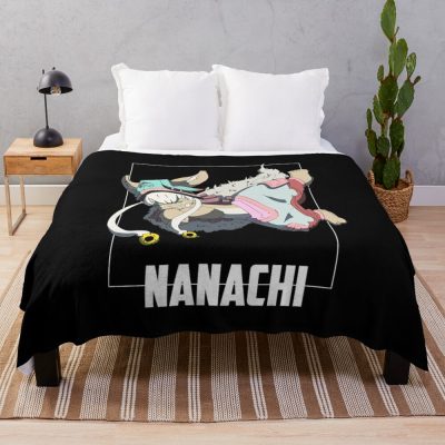 Nanachi Made In Abyss Throw Blanket Official Made In Abyss Merch