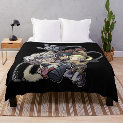 Made In Abyss Anime Throw Blanket Official Made In Abyss Merch