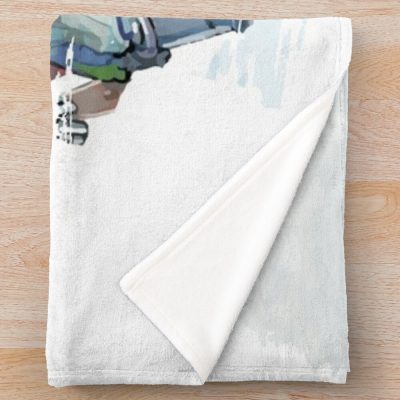 Made In Abyss: Nanachi, Reg, Riko Print Throw Blanket Official Made In Abyss Merch