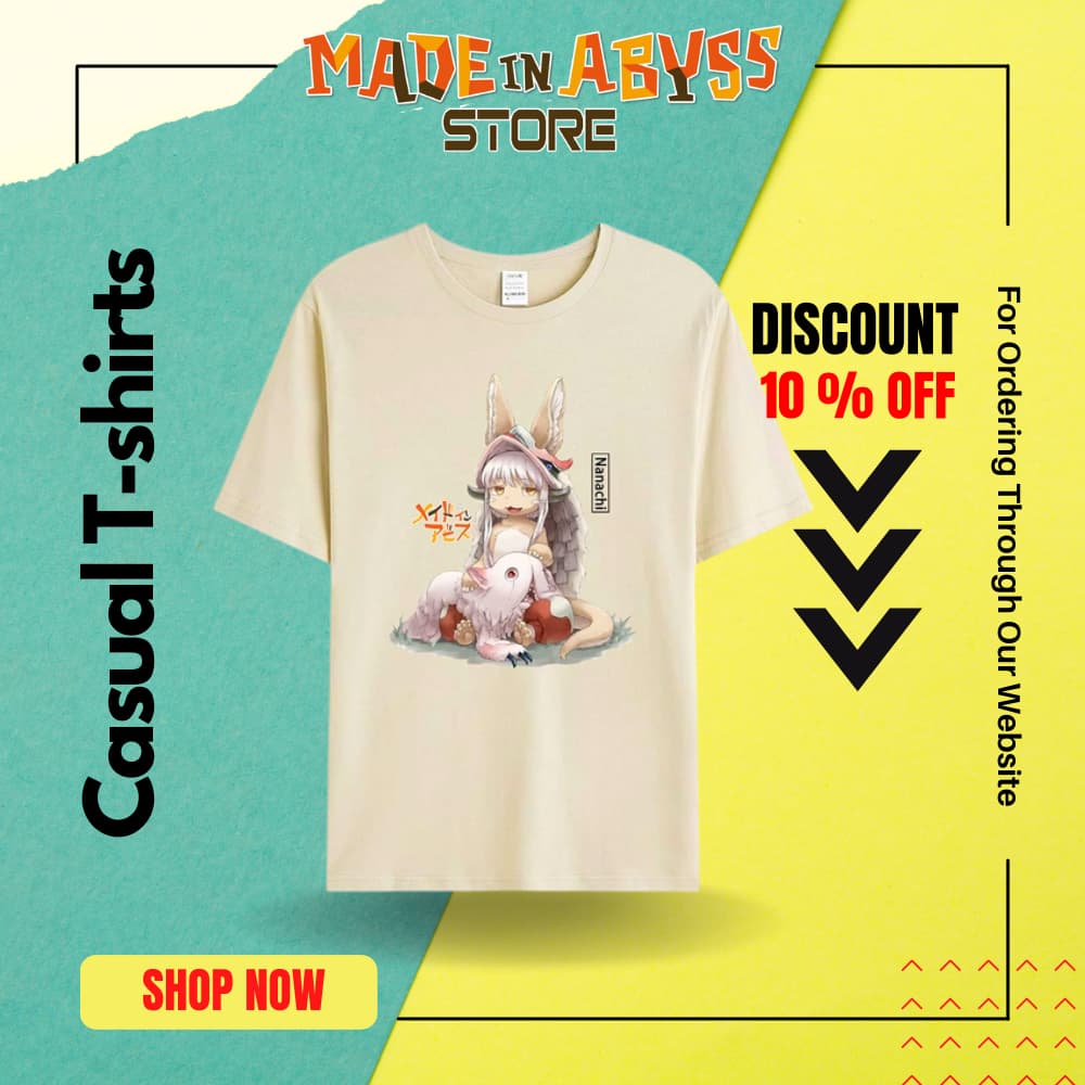 Made in Abyss Store tshirt collection